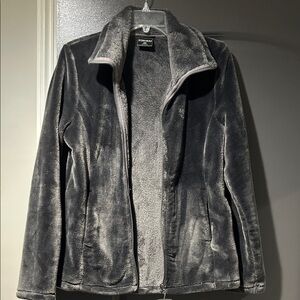 Croft & Barrow Charcoal Teddy Jacket